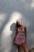 Body Lineal Calma color blanco, vista frontal