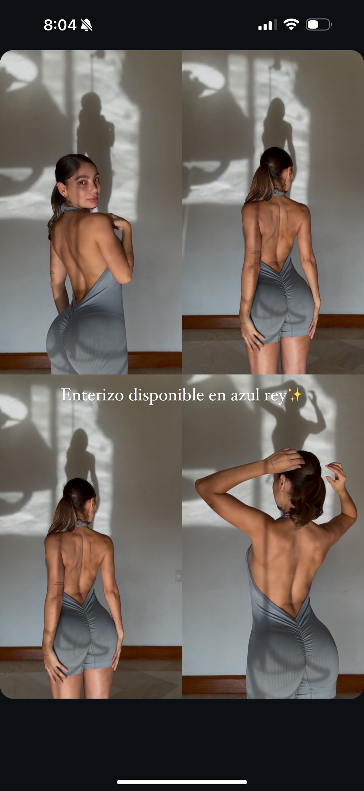 Enterizo Halter Corto Essencial
