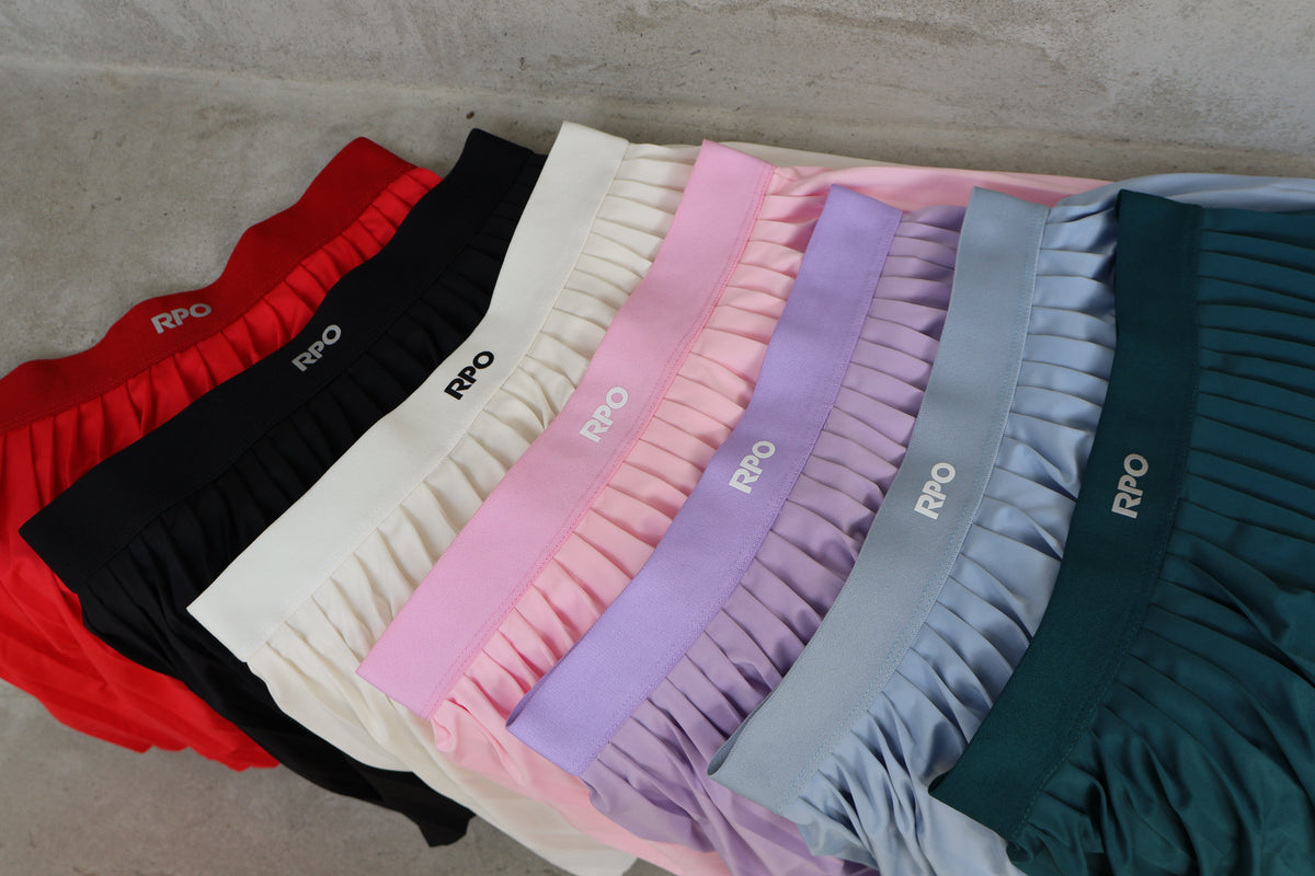 Falda Short Plizada